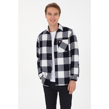 U.s. Polo Assn. Erkek Lacivert Gömlek Desenli 50308487-vr033 Lacıvert