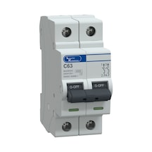 Ba20630c - 63a, 6ka, C, 2p Mcb, Otomatik Sigorta