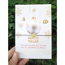 10 Adet Emojili Şans Bielkliği - Yılbaşı Bilekliği - Yılbaşı Hem2