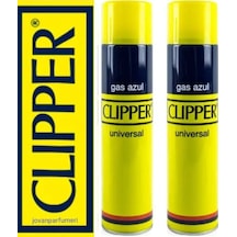 Clipper Gaz Çakmak Gazı 250 Ml x 2  Adet