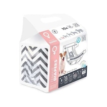 M-pets Dıapers Dişi Köpekler İçin Külot S 10lu