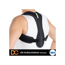 Dik Duruş Bandajı Siyah