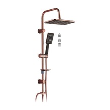 6977r Duş Sistemi Rose Bronz