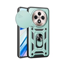Xiaomi Redmi 14c Kılıf Pars Lens Yüzüklü Silikon - Yeşil 0.2M-Çok Renkli