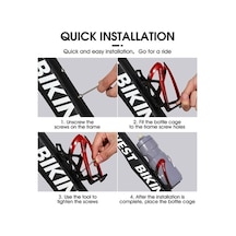 Dancemonkey West Bıkıng Yp0704037 Mtb Bisiklet Su Şişesi Tutucu Küçük Tasarım, Siyah/mavi Acid Yeşili