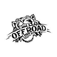 Tiger Off Road Oto-motor-laptop-duvar-dekor 10 X 6 Cm