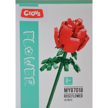 Ctoys Rose Flower Block My87018