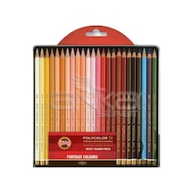 Koh-i-noor Polycolor Kuru Boya Kalemi 24lü Set Portrait Diğer