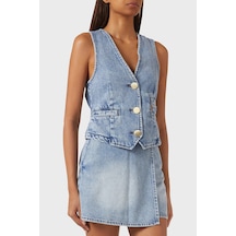 Armani Exchange Bayan Yelek Xw002263 Af21338 Mb001 Mavi Mavi
