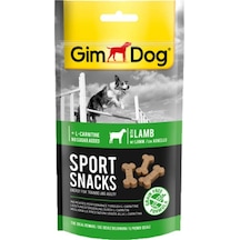 Gimdog Sportsnacks Kuzu ve L-Carnitinli Köpek Ödül Tableti 60 G