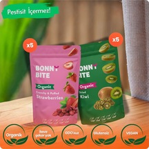 Organik Çıtır Çilek & Kurutulmuş Kivi 10'lu Paketi Diğer