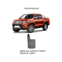 Toyota Uyumlu Hilux 2015-2021 Paçalık Tozluk 1 Parça Arka Sol Sürücü