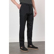 İmza Siyah Yan Cep Comfort Fit Pamuklu Chino Pantolon 1003260172
