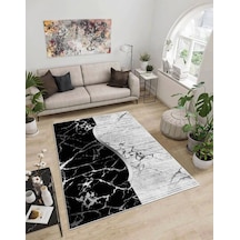 Dijidekor Işıltı Koleksiyonu Model60 Süngerli Dijital Baskılı Saçaksız Mutfak Halısı Yolluk