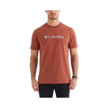 Columbia Csc M Basic Logo Brushed Erkek Kısa Kollu T-shirt Cs0287-229 001