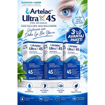 Artelac Ultra 4s Göz Damlası 10 Ml 3 Adet