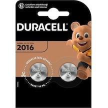 Duracell Cr2016 3 Volt Lityum 2'li Pil