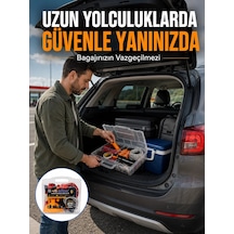 Profesyonel Araç İçi Acil Durum Seti 27 Parça Çok Amaçlı Oto Yardım Çantası Çok Renkli