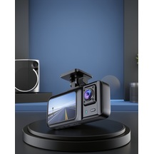 3 Kamera Sistemi + Gece Görüşlü Full Hd Araç Kamerası