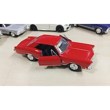 Oyuncak Metal Model Araba 1/36 Çek Bırak 1965 Buick Riviera Kırmızı