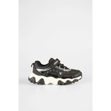 Vicco Dream Outdoor Kız Çocuk Rahat Sneaker Siyah