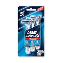 Derby Samurai Platınum 3 Blister 3'lü - 6 Adet Tarı