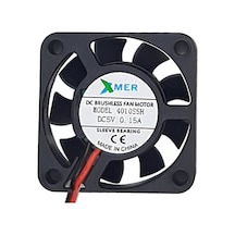Xmer 40X40X10Mm 5V 0.15A 2 Kablolu Fan