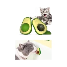 Avokado Kedi Nanesi Kedi Otu Topu Yapışkanlı Kedi Oyuncağı