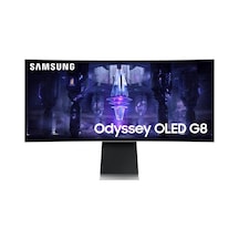 Samsung Smart Odyssey G8 LS34BG850SUXUF 34" 0.03 MS 175 Hz UWQHD Curved OLED Monitör