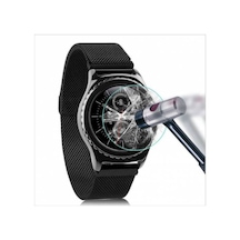 Samsung Uyumlu Gear S3 Frontier & Classic Kırılmaz Cam Ekran Koruyucu