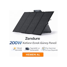 Zendure 200w Katlanır Esnek Güneş Paneli