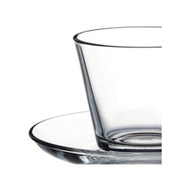 Paşabahçe Vela 6'li Kulplu Çay Fincanı Seti, 195 Ml, Şeffaf Cam Diğer