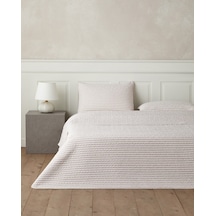 English Home Belle Band Çift Kişilik Yatak Örtüsü Takımı 200x220 Cm Pembe Pembe