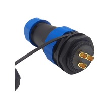 Sd28 Su Geçirmez 3 Pin Erkek-dişi Yuvarlak 28 Mm Konnektör
