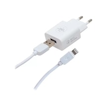 X-907 5 Volt 2000 Ma Hızlı Şarj Başlık Adaptörü - Apple Uyumlu iPhone Kablo