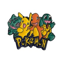 Pokemon Pikaçu Çizgi Film Figürlü Hediyelik Rozet Çok Renkli