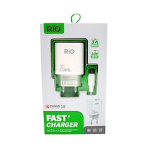 Rio Tech Model G3 20w Hızlı Şarj Adaptörü Usb Power Delivery 3.0