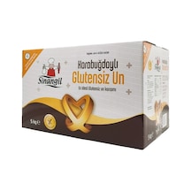 Sinangil Glutensiz Un 5KG (5000GR) Kutu Karabuğdaylı
