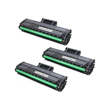 Tr Hp Uyumlu W1106a / 107a / 107w Çipli Siyah Muadil Lazer Toner 3 Adet