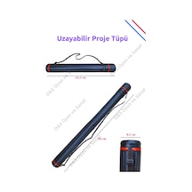 Proje Tüpü, Silindir Proje Çantası, Yuvarlak Pıroje Kutusu, Bazuka Çanta