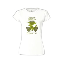 Imagine Dragons - Radioactive Beyaz Kadın Tshirt 001