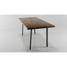 Ters U Model Metal Ayak Seti Siyah Metal Masa Ayağı