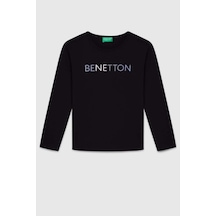 United Colors Of Benetton Benetton Çocuk Uzun Kollu Tshirt Bnt-g23332 Bej