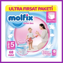 Bezos Külot Bez Ultra Fırsat Paketi 5 Beden 12-17 Kg 68 Adet Bty Standart