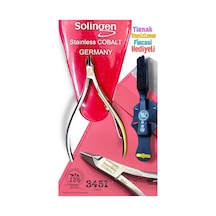 3451 7 Mm Manikür Pensi + 126 Koz Xx Temizleme Fırçası