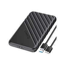 Usb3.0 2.5 İnç Hdd 6tb Ssd Harici Slim Harddisk Kutusu, , Siyah