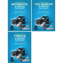 Lgs 8. Sınıf Soru Bankası Matematik Fen Ve Türkçe 3lü Set