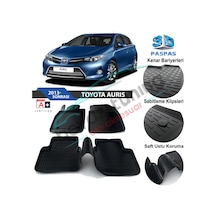 Toyota Uyumlu Auris Havuzlu 3D Paspas Niken Siyah 2013 Sonrası