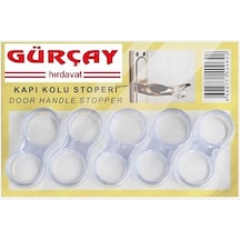 Gürçay Kapı Kolu Stoperi Silikon Lastik 5'Li Paket