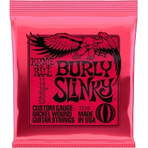 Ernie Ball 2226 Burly Slinky Electric Guitar Strings Elektro Git